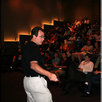 David Keener Speaking to a Crowd